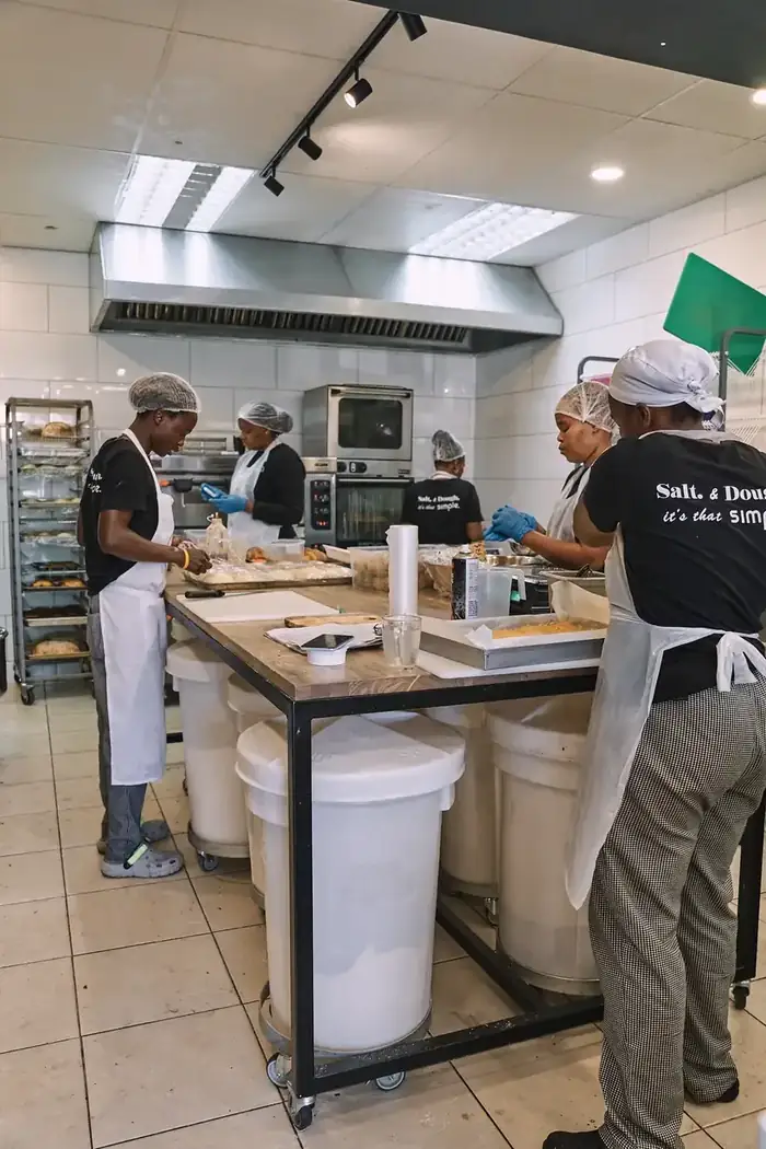 Jacques Bakery kitchen team at work